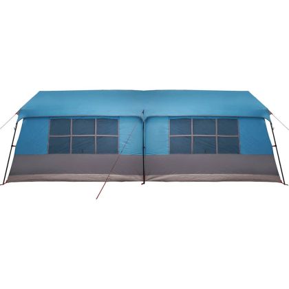 Каравани с покрив Синьо 622 x 295 x 238 см Полиестер