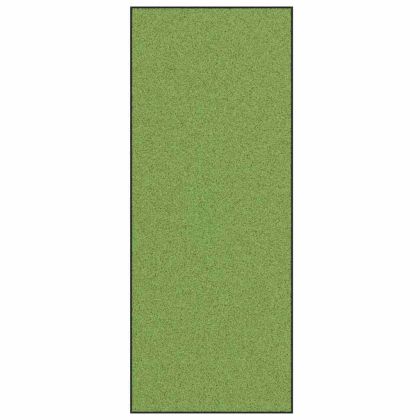 Мат за врата Друг Зелен и Черен 120 x 300 cm Полиамид и PVC
