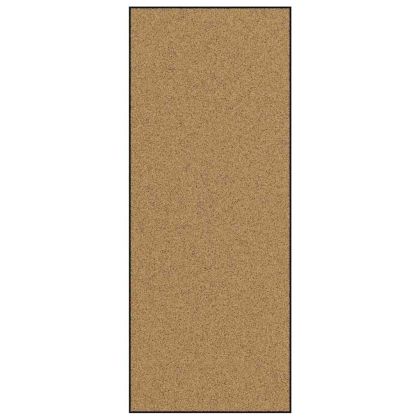 Мат за врата Друг Кремав и черен 120 x 300 cm Полиамид и PVC