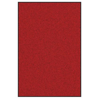 Мат за врата Червен и Черен 120 x 180 cm Полипропилен и винил