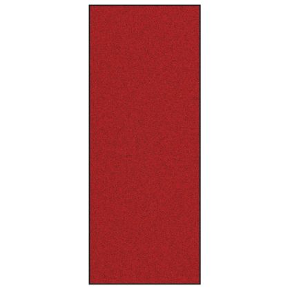 Мат за врата Червен и Черен 120 x 300 cm Полипропилен и винил