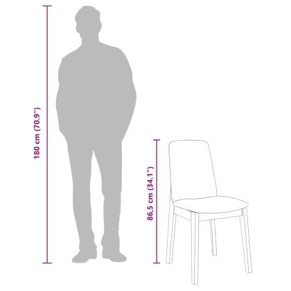 Трапезни столове с възглавници 2 бр масивна дървесина гума