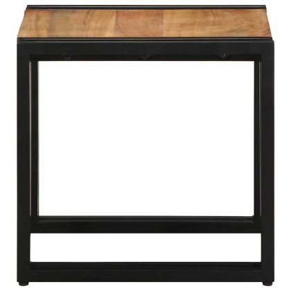 Масичка за кафе Кафяво 40 x 40 x 38 cm Акациево дърво масив