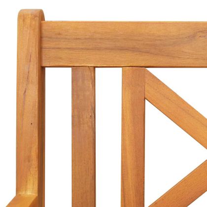 Скамейка Глайдер за Градина Кафяво 110 x 59 x 97см