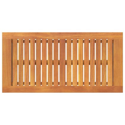 Масичка за кафе Кафяво Масивна акациева дървесина