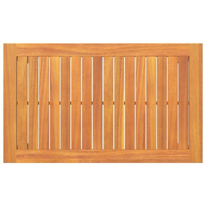 Масичка за кафе Кафяво Масивна акациева дървесина