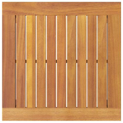 Странична маса Кафяво Масивна акациева дървесина