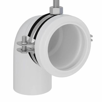 Стенна опора за баня Синьо 50 x 17.5 x 136 см Стомана