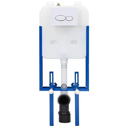 Монтажна рамка Бяло Стомана