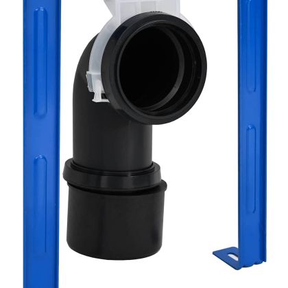 Монтажна рамка Бяло Стомана