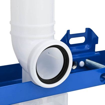 Монтажна рамка Бяло Стомана