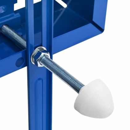 Монтажна рамка Бяло Стомана