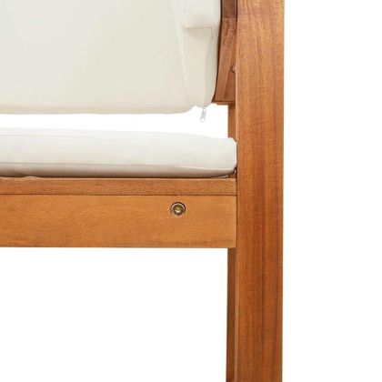 Градински стол Кафяво 50 x 50 x 91 см