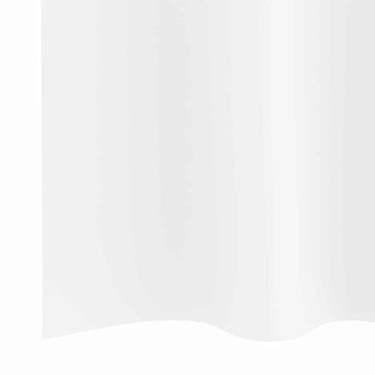 Завеси за затъмняване с пръстени 2 pcs Чисто бяло 225 x 140 см