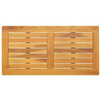 Топ за маса Кафяво 90 x 45 x 2 см Акациево дърво масив