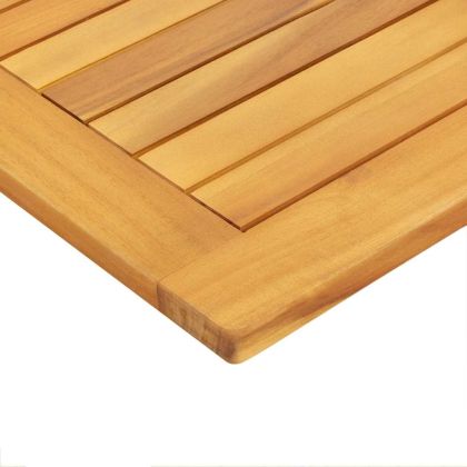 Топ за маса Кафяво 90 x 45 x 2 см Акациево дърво масив