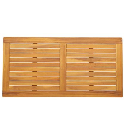 Топ за маса Кафяво 110 x 55 x 2 см Акациево дърво масив