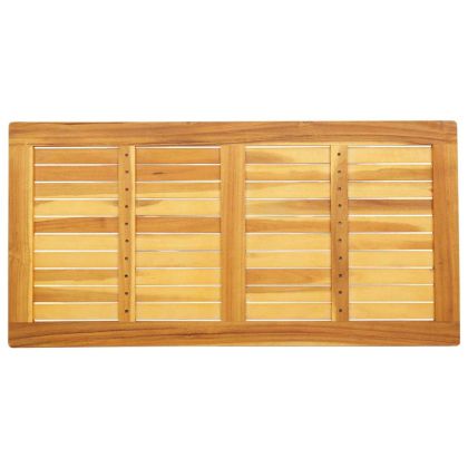 Топ за маса Кафяво 110 x 55 x 2 см Акациево дърво масив