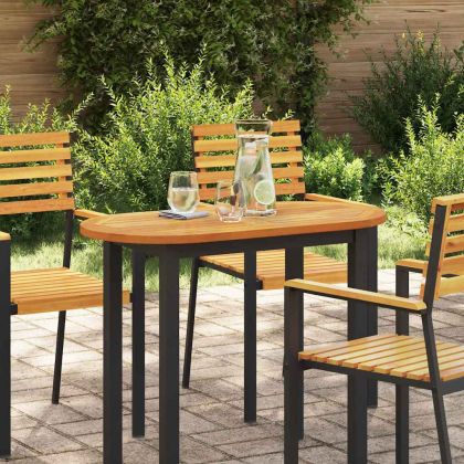 Топ за маса Кафяво 90 x 45 x 2 см Акациево дърво масив