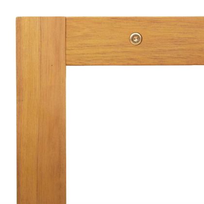 Масичка за кафе Кафяво 70 x 35 x 35 cm Акациево дърво масив