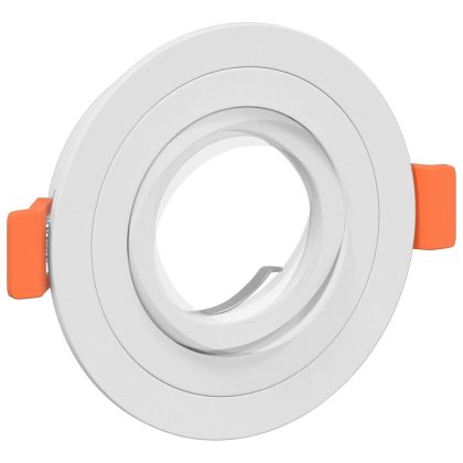 Спотлайтове с прожектори 12 pcs Бяло 9 x 9 x см Алуминий