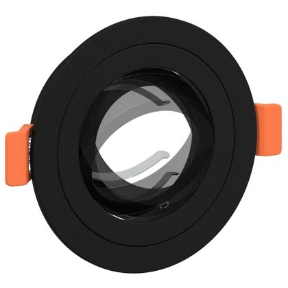 Спотлайтове с прожектори 6 pcs Черно 9 x 9 x см Алуминий