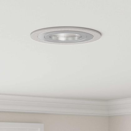 Спотлайтове с прожектори 6 pcs Сребрист 9 x 9 x см Алуминий