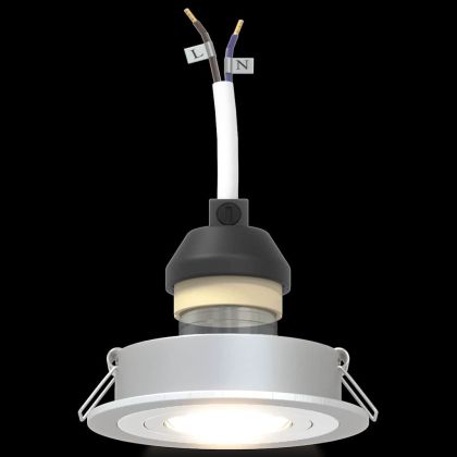 Спотлайтове с прожектори Сребрист 9 x 9 x см Алуминий