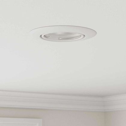 Спотлайтове с прожектори 6 pcs Бяло 9 x 9 см Метал