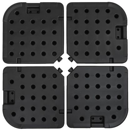 Преносима стойка за чадър, за пълнене с вода или пясък, 60 л