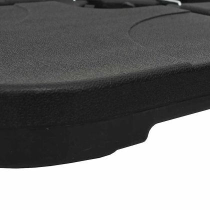 Преносима стойка за чадър, за пълнене с вода или пясък, 60 л