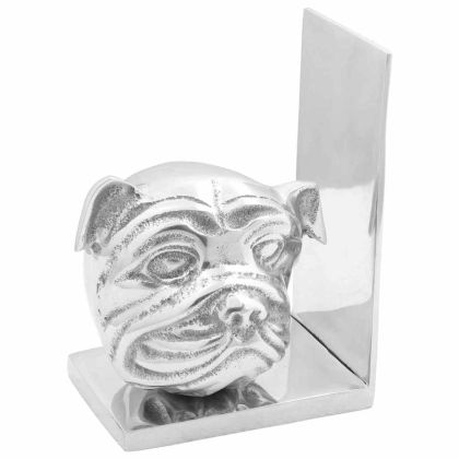 Подпори за книги 2 pcs Сребрист 8 x 12 x 16.5 см Алуминий