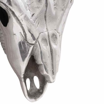 Биков череп Сребрист 49 x 10 x 36 см Алуминий