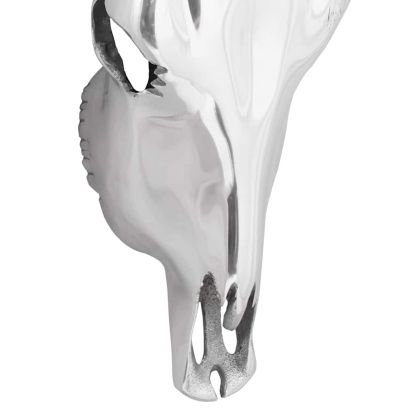 Биков череп Сребрист 34 x 13 x 53 см Алуминий