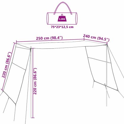 Водонепропусклива шатра