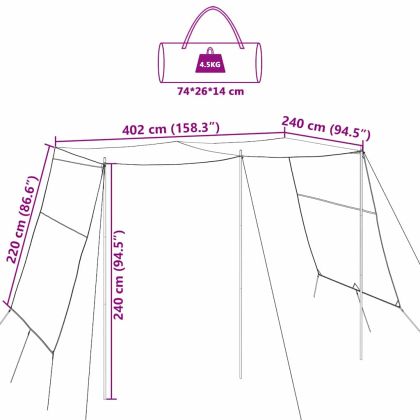 Водонепропусклива шатра