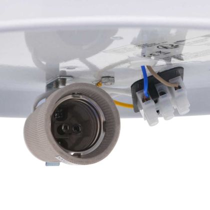 Таванна лампа Черно 38 x 13.5 см текстил