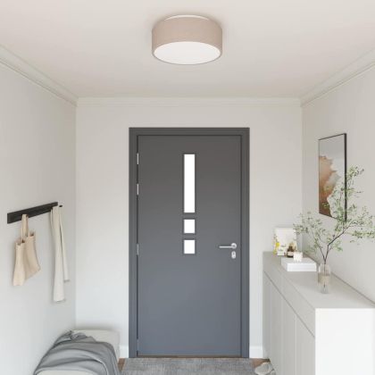 Таванна лампа Таупе 38 x 13.5 см текстил