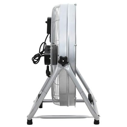 Барабанен вентилатор с колело 73 x 42 x 70 см Алуминий