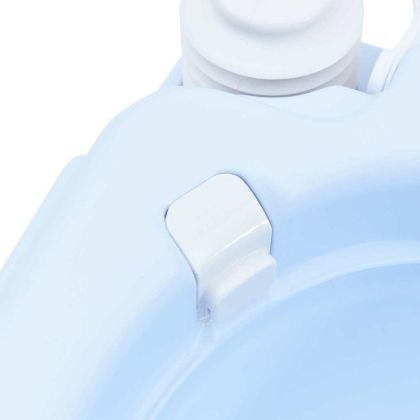 Къмпинг тоалетна Светлосиньо и бяло 41,5 x 36,5 x 42 см