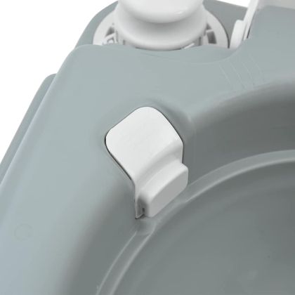 Къмпинг тоалетна Сив 41,5 x 36,5 x 42 см