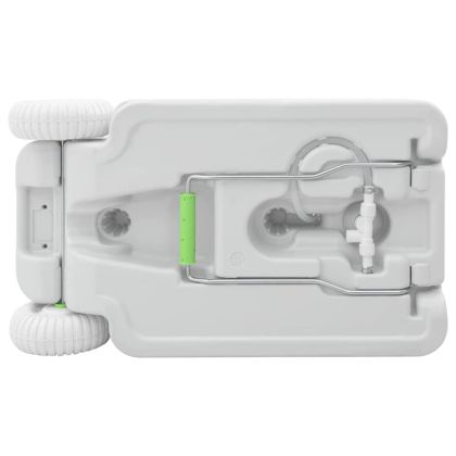 Стойка за миене на ръце за къмпинг Сив 72 x 42 x 103 см