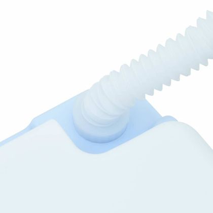 Къмпинг тоалетна 2 pcs Синьо и бяло