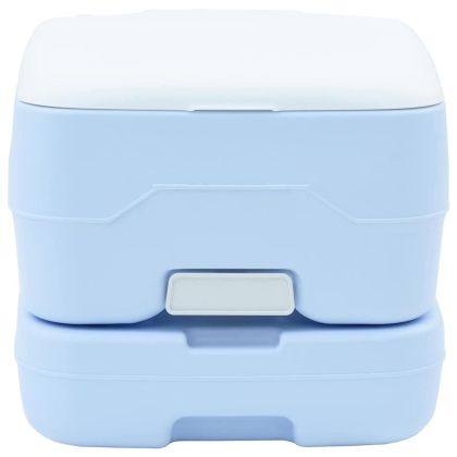 Къмпинг тоалетна Светлосиньо и бяло 41,5 x 36,5 x 30 cm