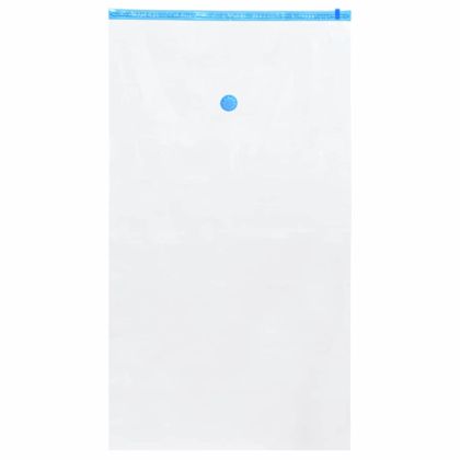 Чанти за съхранение 5 pcs Прозрачни и сини 120 x 70 cm