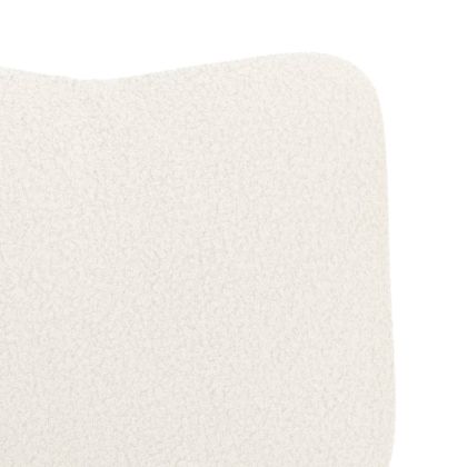 фотьойл Крем 63 x 67 x 94 см Тъкан Шерпа