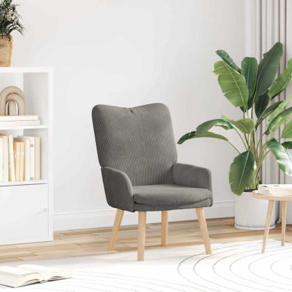 фотьойл Светлосиво 63 x 67 x 94 см Тъкан Шерпа