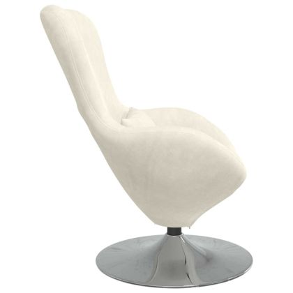 Стол яйце Крем 63 x 73 x 90 см Кадифе