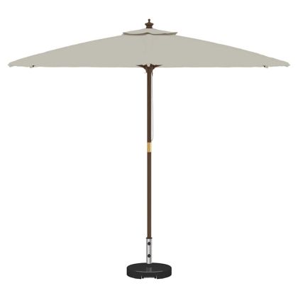 Основа за чадър Черно 45 x 45 x 37.5 см Гранит