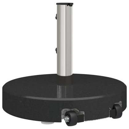 Основа за чадър Черно 45 x 45 x 37.5 см Гранит